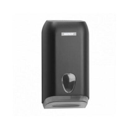 "Katrin Folded Toilet Tissue Dispenser" tualetinių servetėlių laikiklis (juodas)